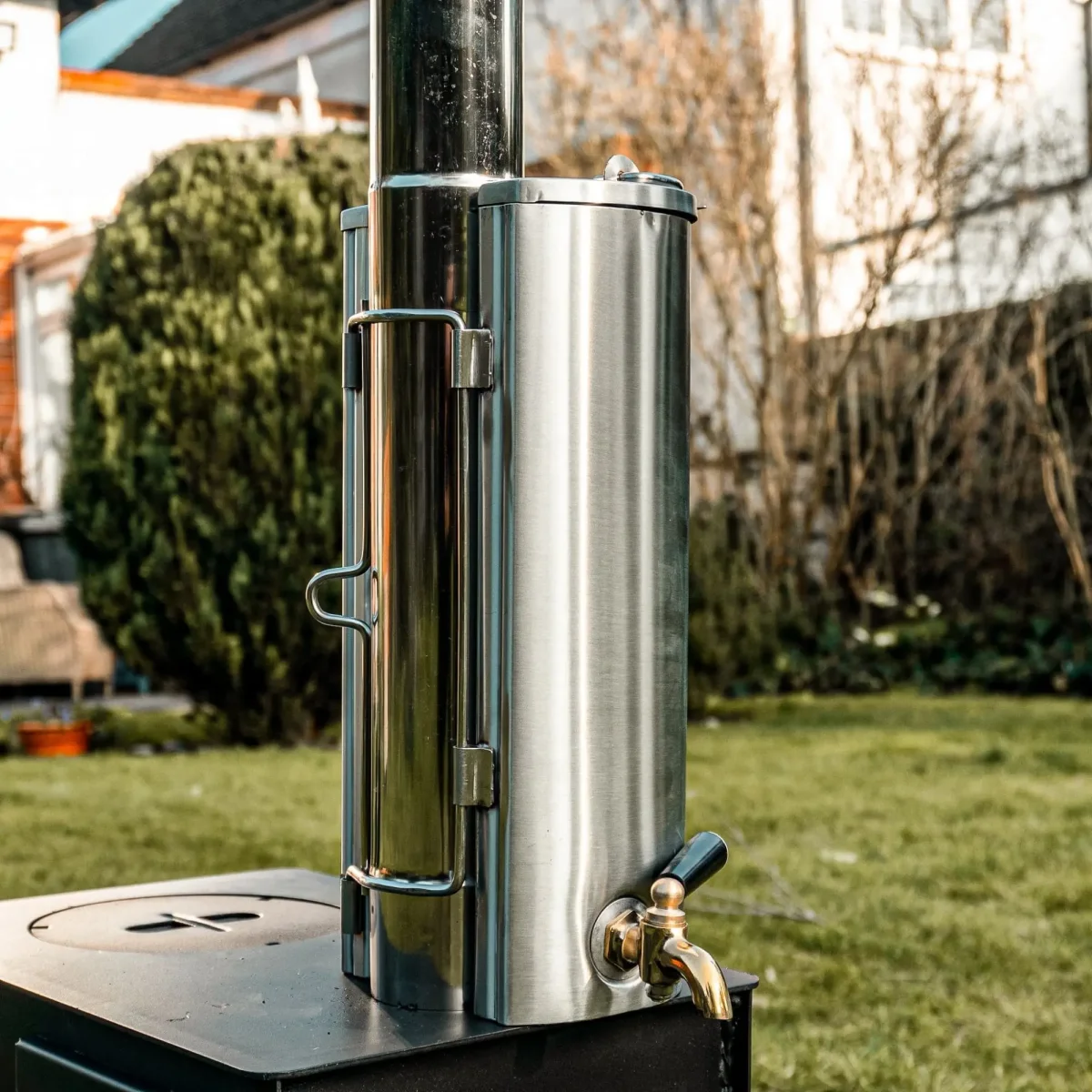 Woodburning Stove Water Heater