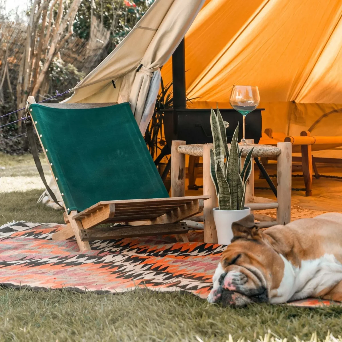 Canvas Deck Chair - Imagen 2