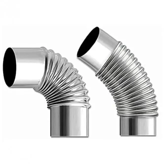 Stainless Steel Elbow Flue - Pizza Oven - Imagen 2