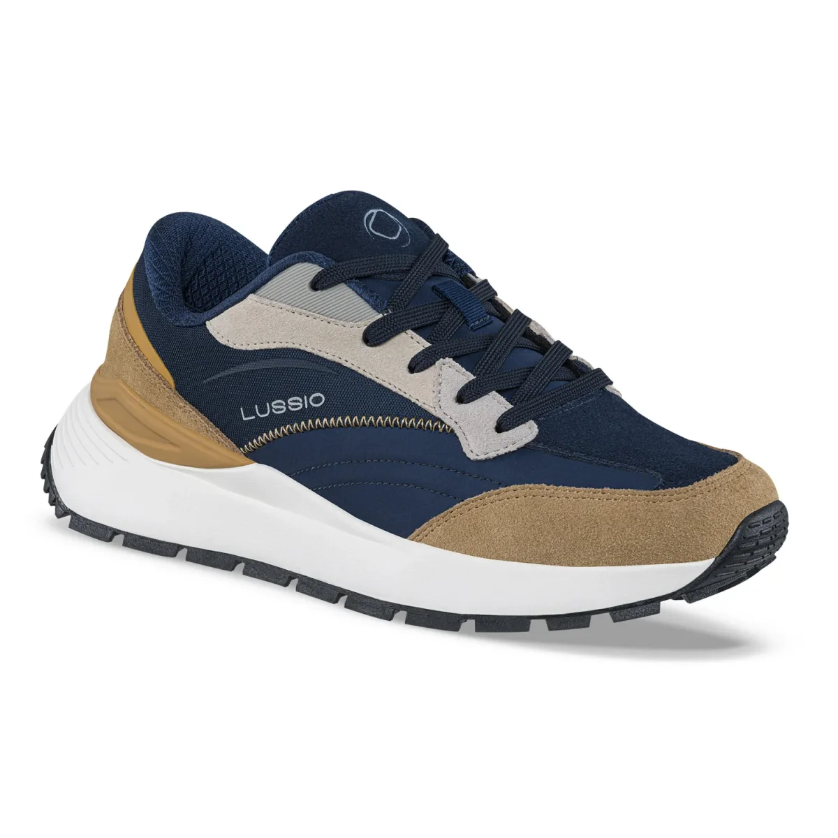 Zapatos Casuales Sorello Azul Osc Lussio Para Hombre