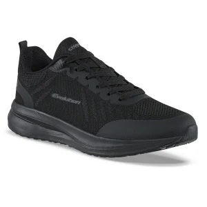 Tenis Running Deno Negro-Negro Croydon para Hombre