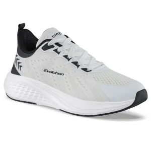 Tenis Running Armal Blanco-Negro Croydon para Hombre