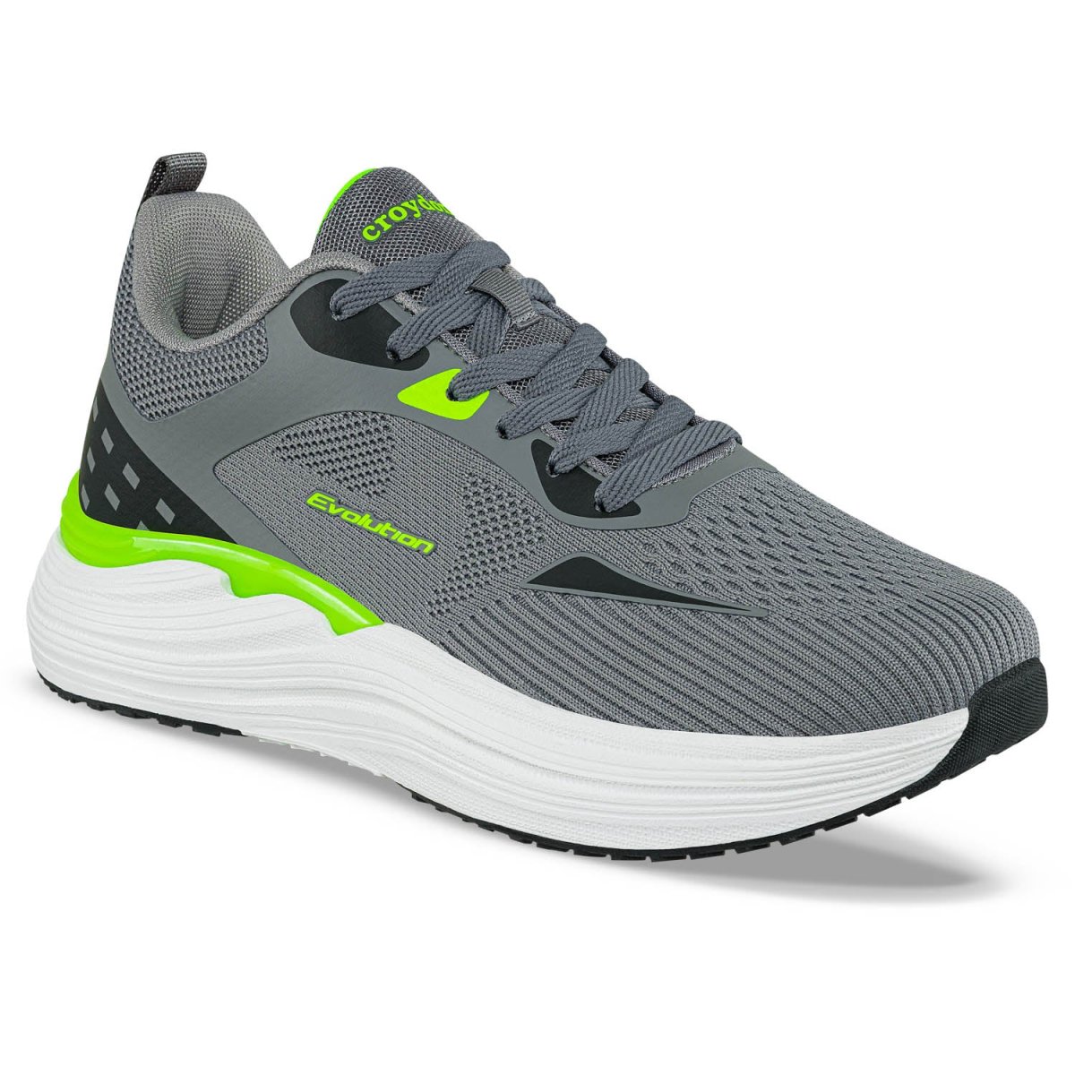 Tenis Running Goder Gris Croydon para Hombre