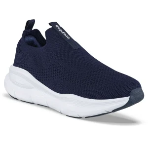 Tenis para Caminar Xosh Azul Osc Croydon para Mujer