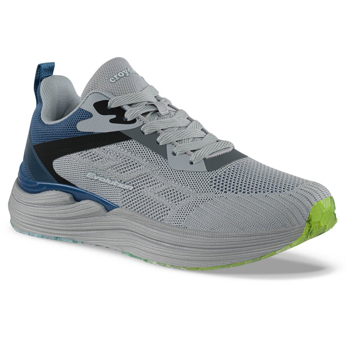 Tenis Running Ranito Gris-Azul Croydon para Hombre - Imagen 2