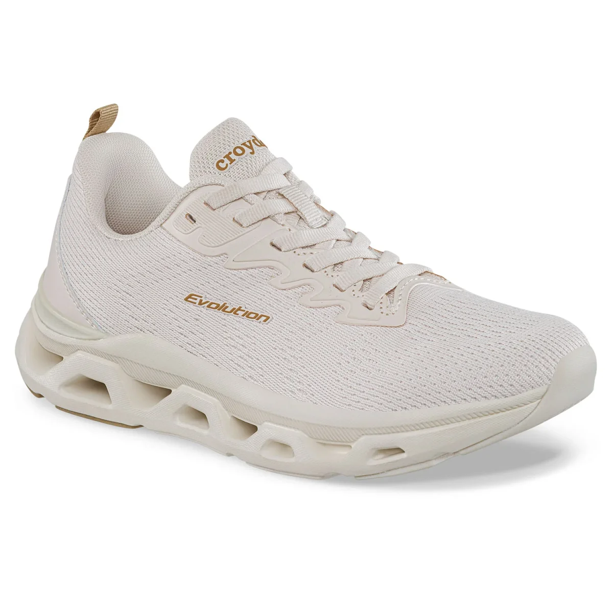 Tenis Running Hazer Beige Croydon para Mujer - Imagen 2