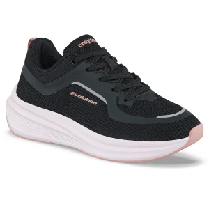 Tenis Running Flail Negro Croydon para Mujer