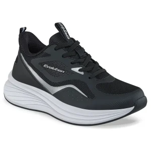 Tenis Running Jibe Negro Croydon Para Mujer
