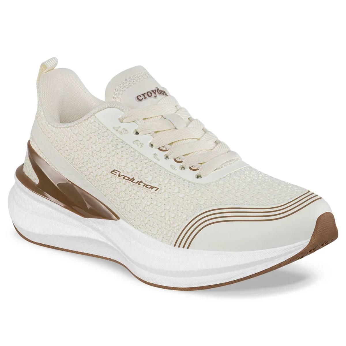 Tenis Running Jorica Beige Croydon Para Mujer