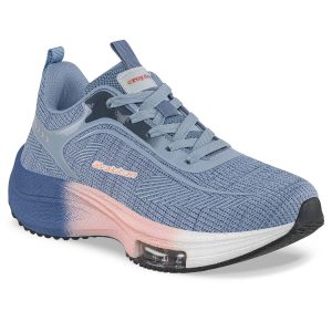 Tenis Running Empol Azul-Rosa Croydon Para Mujer