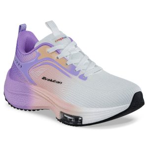 Tenis Running Empol Blanco-Mora Croydon Para Mujer