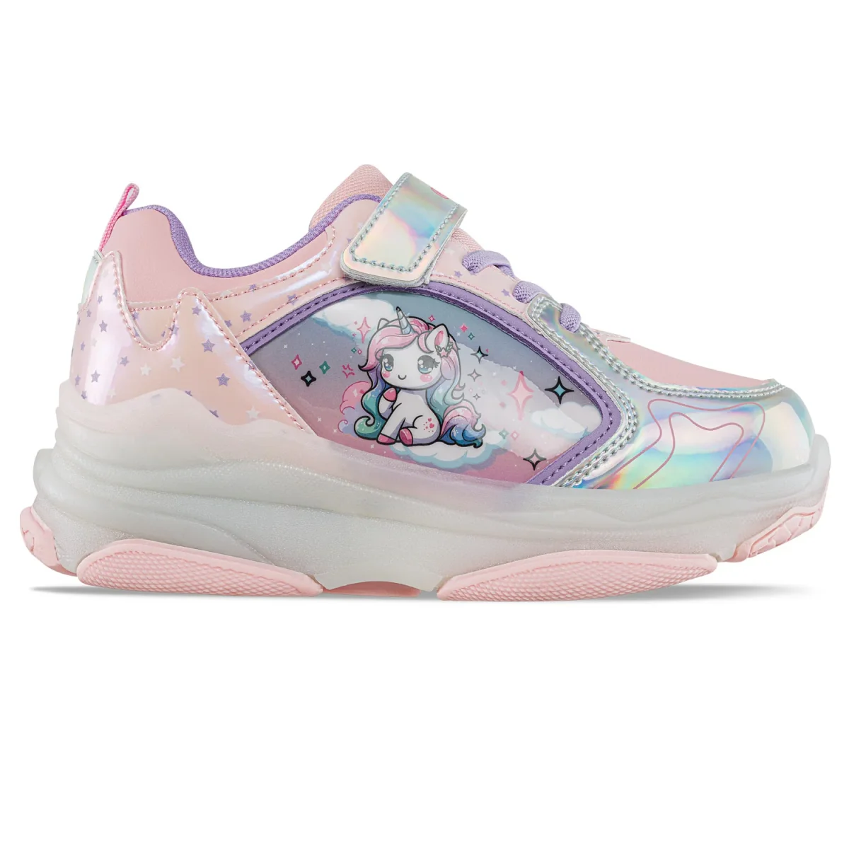 Tenis Patines Luces Relaxi Rosa Los Gomosos para Niña - Imagen 3