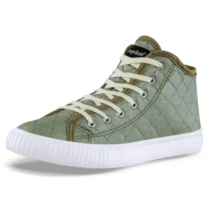 Botines Taliba Alto Verde Croydon para Mujer