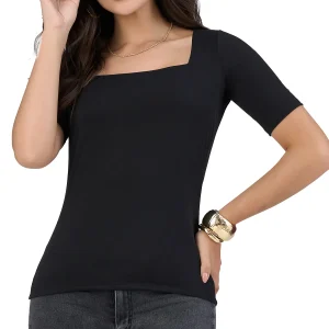 Blusa Andy Negro Croydon para Mujer