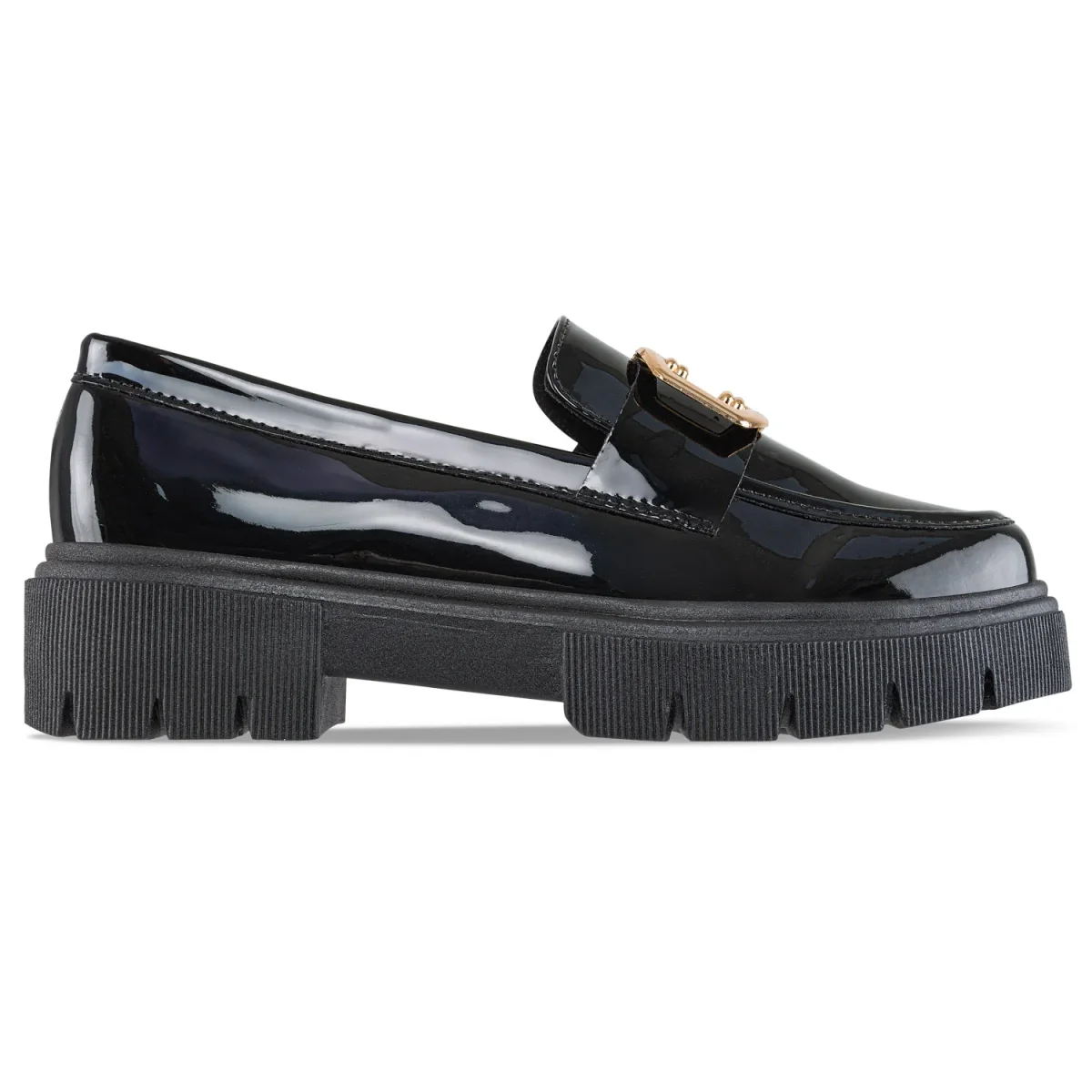 Mocasines Yustin Negro Croydon para Mujer - Imagen 3