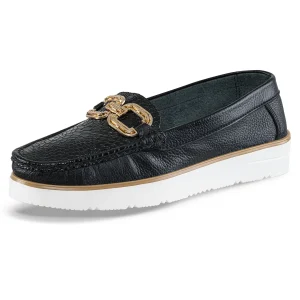 Mocasines Yuridia Negro Croydon para Mujer