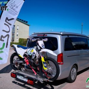 PORTA MOTOS PARA BOLA DE REMOLQUE