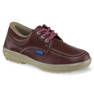 Zapatos Colegio Leader Rojo Croydon Unisex