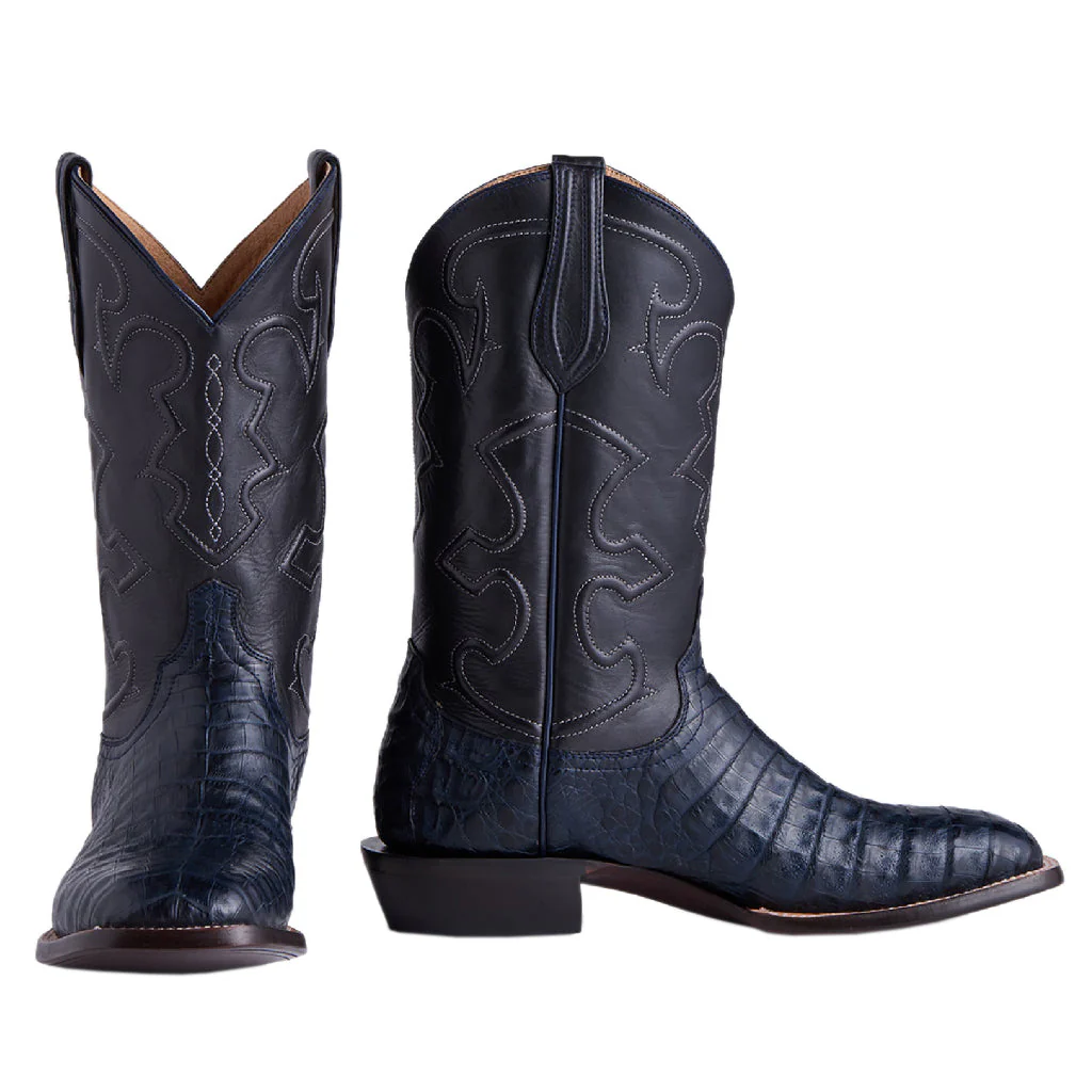 Botas Lucchese Charleston M4532-4014 Caiman Navy - Imagen 2