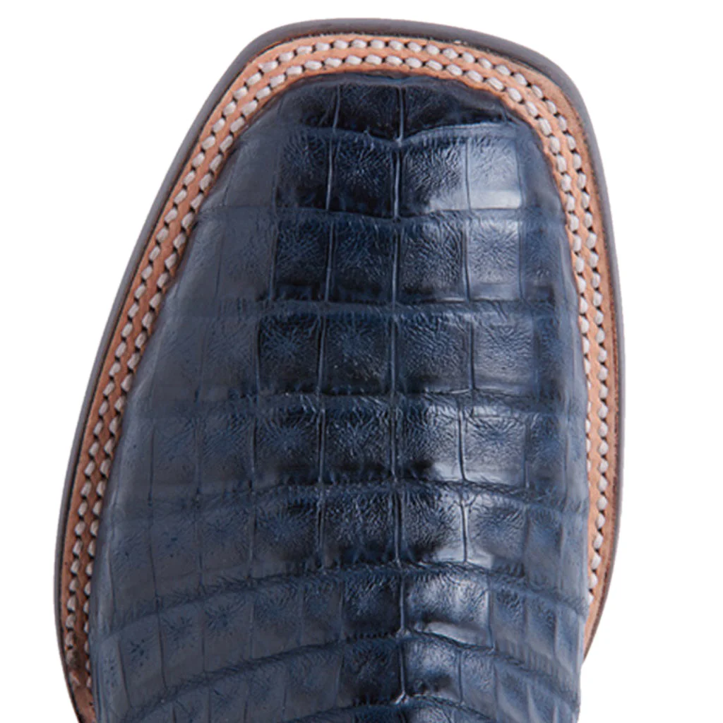 Botas Lucchese Charleston M4532-4014 Caiman Navy - Imagen 8