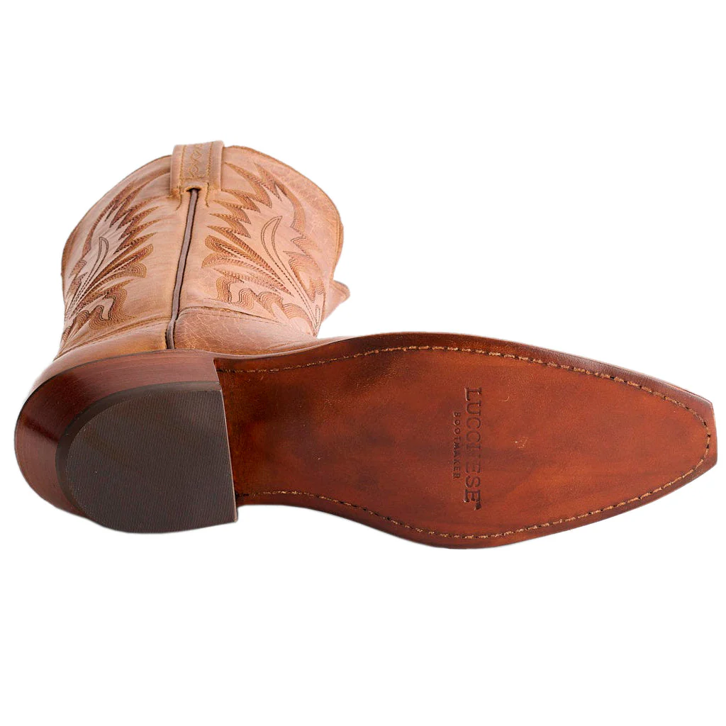 Botas Lucchese Womens Savannah N4540.54 Tan - Imagen 3