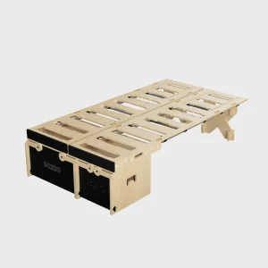 BOXIO RACK BOX + BED PACK M I Caja modular para camping