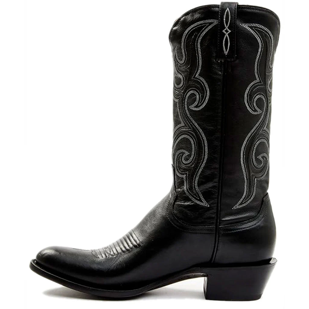 Botas Lucchese Baker M3430.R3 Cowhide Black - Imagen 4