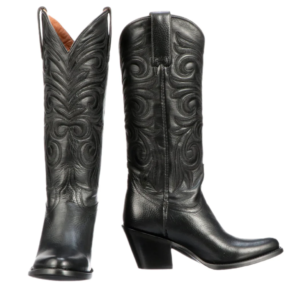 Botas Lucchese Womens Laurelie M5064.H38 Black Bovino - Imagen 2