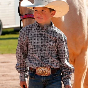 Camisa Cinch Boys Mod MTW7060372