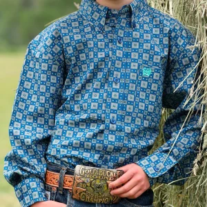 Camisa Cinch Boys Mod MTW7060385