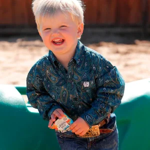 Camisa Cinch Boys Mod MTW7061370