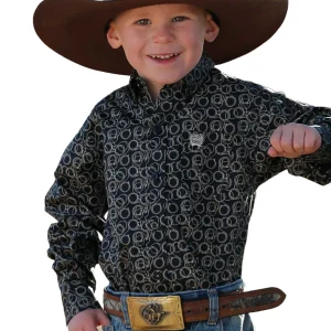 Camisa Cinch Boys Mod MTW7062363