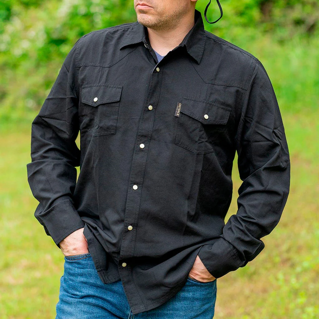 Camisa Outback Mod 35029 Moab Black - Imagen 3