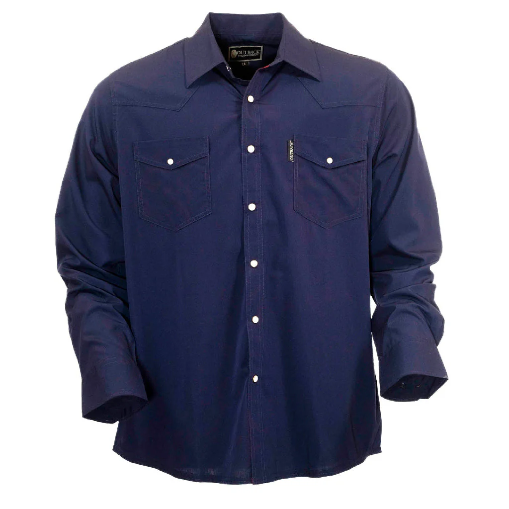 Camisa Outback Mod 35029 Moab Navy - Imagen 2