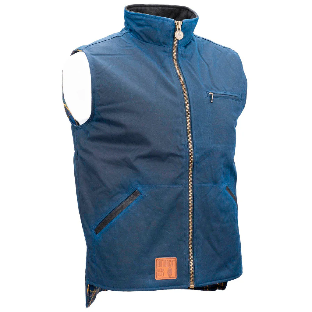 Chaleco Outback Mod 2143 Sawbuck Field Navy - Imagen 3