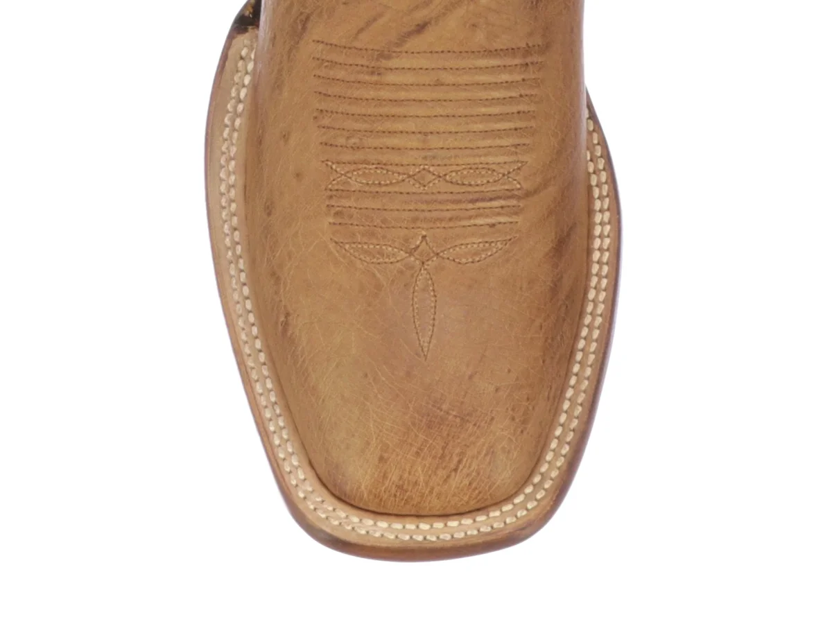 Botas Lucchese Lance CL1028.W8 Barnwood Ostrich - Imagen 3