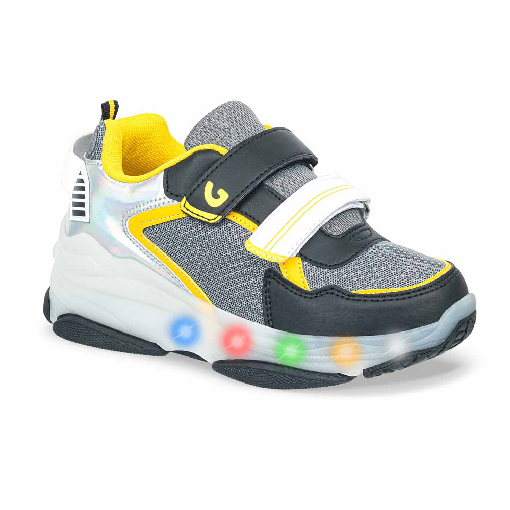 Tenis Patines Luces Dogty Negro-Ama Los Gomosos para Niño - Imagen 2