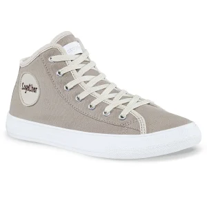 Botines Dorete Alto Beige Croydon para Mujer