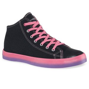 Botines Hoss Alto Negro Croydon para Niña