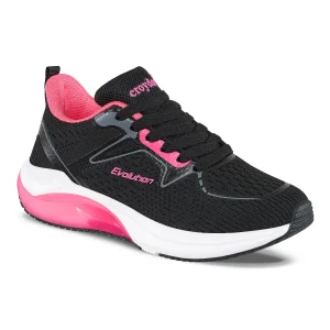 Tenis Running Rubus Negro Croydon para Niña
