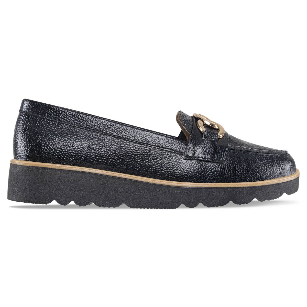 Mocasines Zaret Negro Croydon para Mujer - Imagen 3