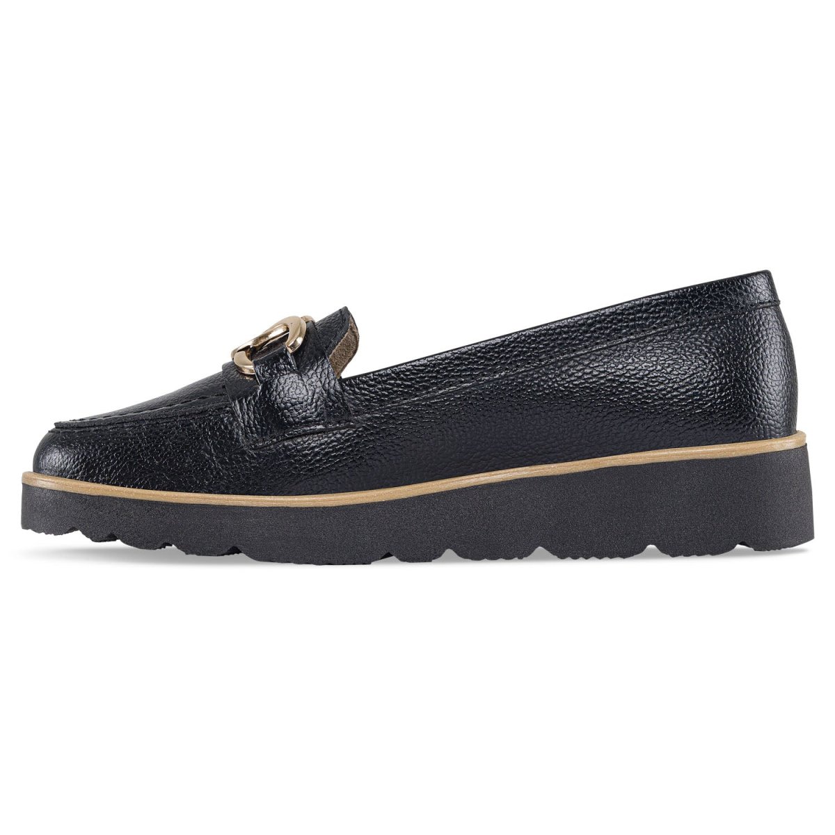 Mocasines Zaret Negro Croydon para Mujer - Imagen 5