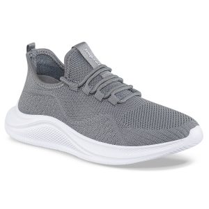 Tenis Running Hetter Gris Croydon para Mujer