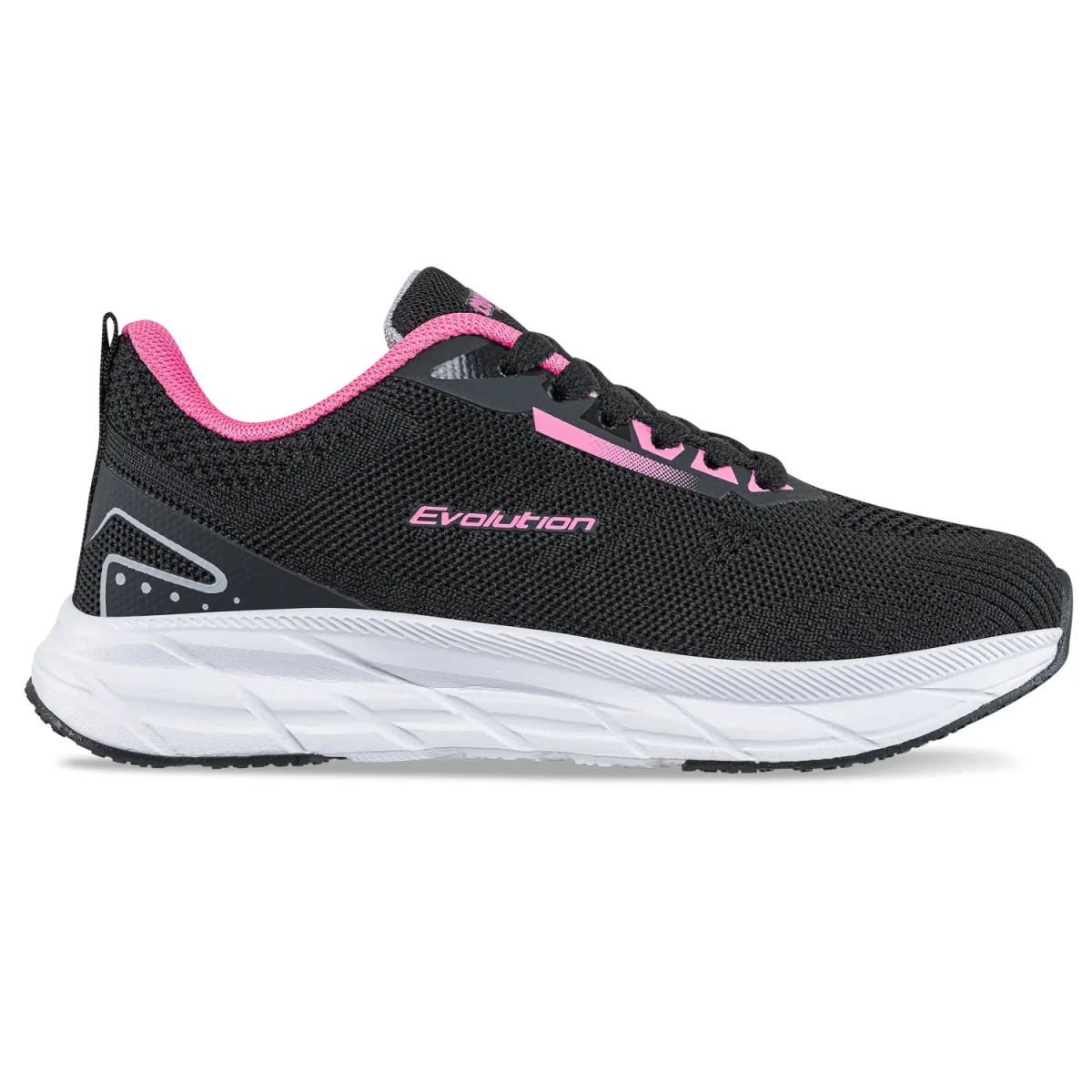 Tenis Running Rofer Negro Croydon para Niña - Imagen 3