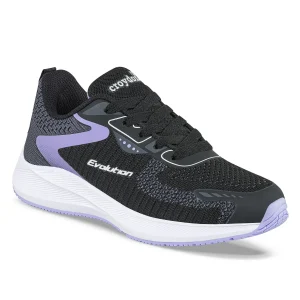 Tenis Running Siron Negro Croydon para Niña