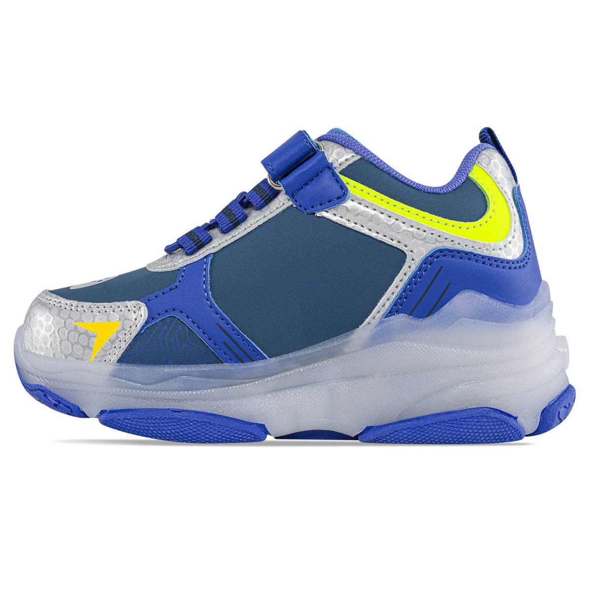 Tenis Patines Luces Tordo Azul-Plata Los Gomosos para Niño - Imagen 5