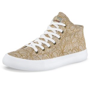 Botines Nasira Alto Beige Croydon para Mujer