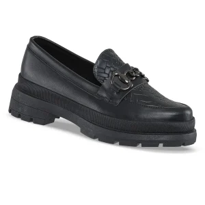 Mocasines Vilma Negro Croydon para Mujer