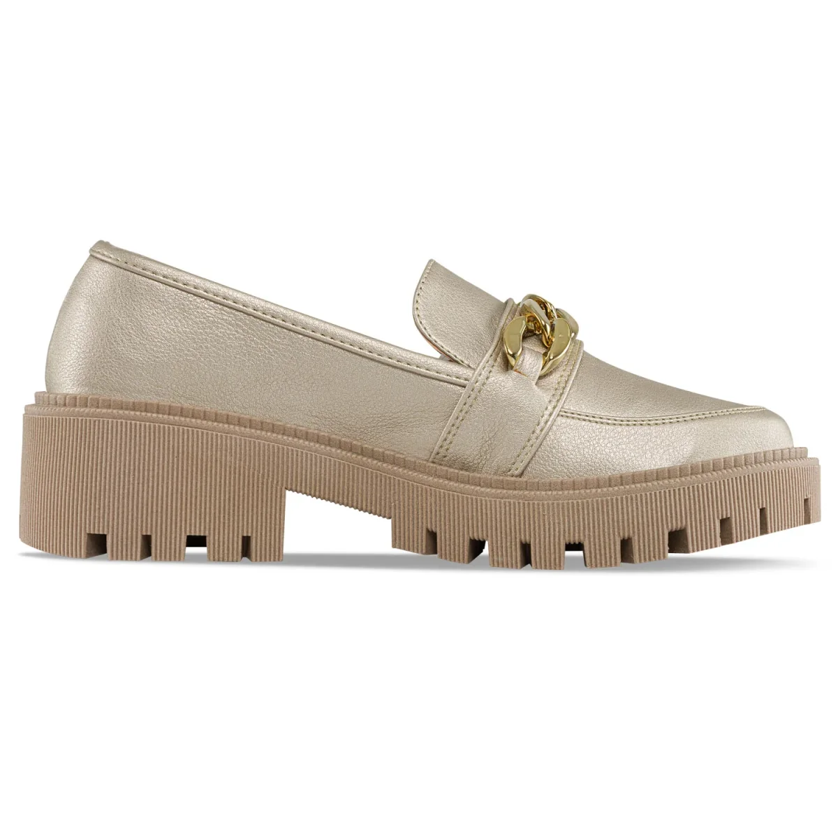 Mocasines Priscila Oro Croydon para Mujer - Imagen 5