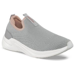 Tenis Running Anylar Gris-Gris Croydon para Mujer